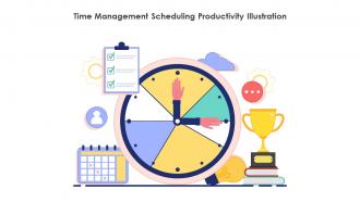Time Management Scheduling Productivity Illustration