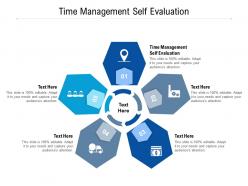 Time management self evaluation ppt powerpoint presentation styles example introduction cpb