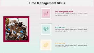 Time Management Skills In Powerpoint And Google Slides Cpb