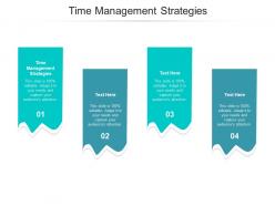 Time management strategies ppt powerpoint presentation file rules cpb