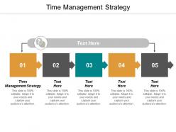 Time management strategy ppt powerpoint presentation professional brochure cpb