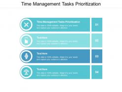 Time management tasks prioritization ppt powerpoint presentation portfolio skills cpb