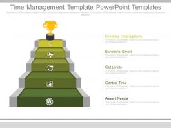Time management template powerpoint templates