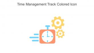 Time Management Track Colored Icon In Powerpoint Pptx Png And Editable Eps Format