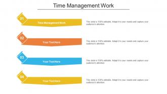 Time management work ppt powerpoint presentation portfolio example cpb