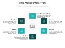 Time management work ppt powerpoint presentation portfolio graphics example cpb