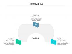 Time market ppt powerpoint presentation icon background images cpb