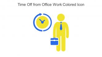 Time Off From Office Work Colored Icon In Powerpoint Pptx Png And Editable Eps Format