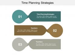 Time planning strategies ppt powerpoint presentation slides icon cpb