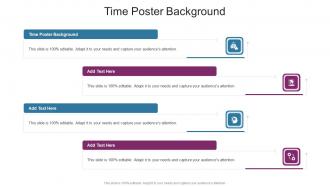 Time Poster Background In Powerpoint And Google Slides Cpb