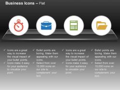 Time project site storage ppt icons graphics