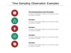 Time sampling observation examples ppt powerpoint presentation icon skills cpb