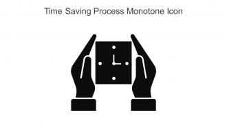 Time Saving Process Monotone Icon In Powerpoint Pptx Png And Editable Eps Format