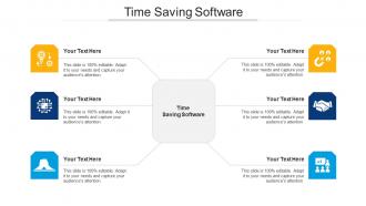 Time saving software ppt powerpoint presentation gallery designs download cpb
