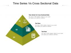 Time series vs cross sectional data ppt powerpoint presentation inspiration visual aids cpb