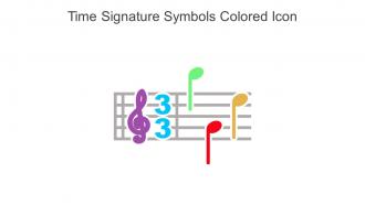 Time Signature Symbols Colored Icon In Powerpoint Pptx Png And Editable Eps Format