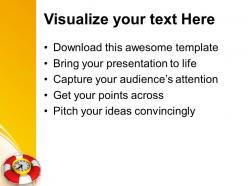 Time to be safe business powerpoint templates ppt themes and graphics