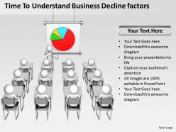 Time to understand business decline factors ppt graphics icons powerpoint