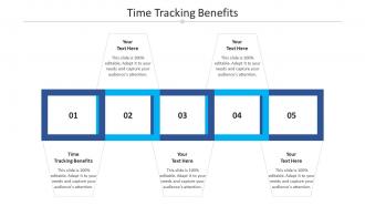 Time tracking benefits ppt powerpoint presentation ideas topics cpb