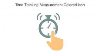 Time Tracking Measurement Colored Icon In Powerpoint Pptx Png And Editable Eps Format