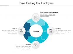 Time tracking tool employees ppt powerpoint presentation inspiration grid cpb