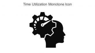 Time Utilization Monotone Icon In Powerpoint Pptx Png And Editable Eps Format