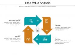Time value analysis ppt powerpoint presentation infographic template show cpb