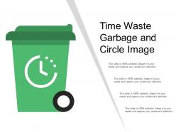 Time Waste Garbage And Circle Image