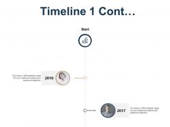 Timeline 1 con ppt powerpoint presentation model designs download
