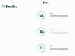 Timeline 2014 to 2016 l272 ppt powerpoint presentation file clipart