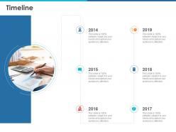 Timeline 2014 to 2019 l961 ppt powerpoint presentation inspiration