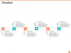 Timeline 2015 to 2020 n328 ppt powerpoint presentation objects