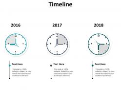 Timeline 2016 to 2018 c714 ppt powerpoint presentation styles gridlines