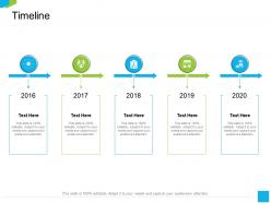 Timeline 2016 to 2020 m2244 ppt powerpoint presentation styles slideshow