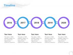 Timeline 2016 to 2020 ppt powerpoint presentation portfolio samples