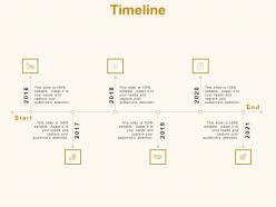 Timeline 2016 to 2021 c897 ppt powerpoint presentation gallery guide