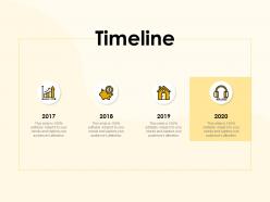 Timeline 2017 to 2020 l1136 ppt powerpoint presentation pictures examples