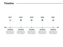Timeline 2017 to 2021 l32 ppt powerpoint presentation styles files