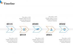 Timeline 2018 to 2022 m2455 ppt powerpoint presentation outline guide