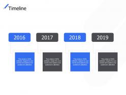 Timeline 4 stage process c289 ppt powerpoint presentation ideas layouts