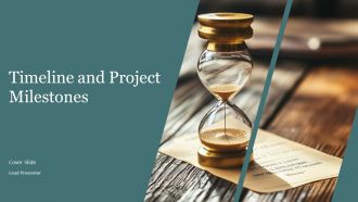 Timeline And Project Milestones PPT Guidelines AT