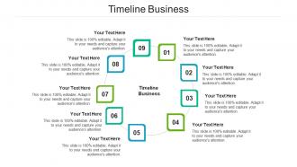 Timeline business ppt powerpoint presentation inspiration aids cpb