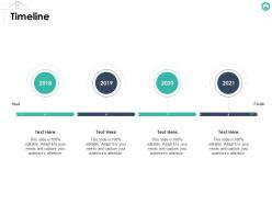 Timeline castle investor funding elevator ppt infographics infographic template