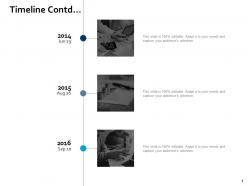 Timeline contd year ppt powerpoint presentation layouts portfolio