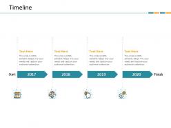 Timeline crm application dashboard ppt powerpoint presentation file styles