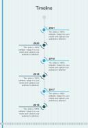 Timeline Enterprise Software Proposal Template One Pager Sample Example Document