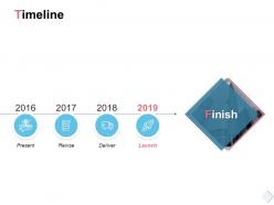 Timeline finish years k67 ppt powerpoint presentation examples