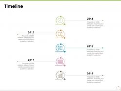 Timeline five process business c436 ppt powerpoint presentation styles background designs