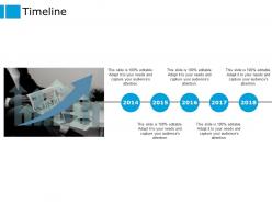 Timeline five year process ppt powerpoint presentation pictures