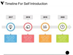 Timeline for self introduction presentation ideas